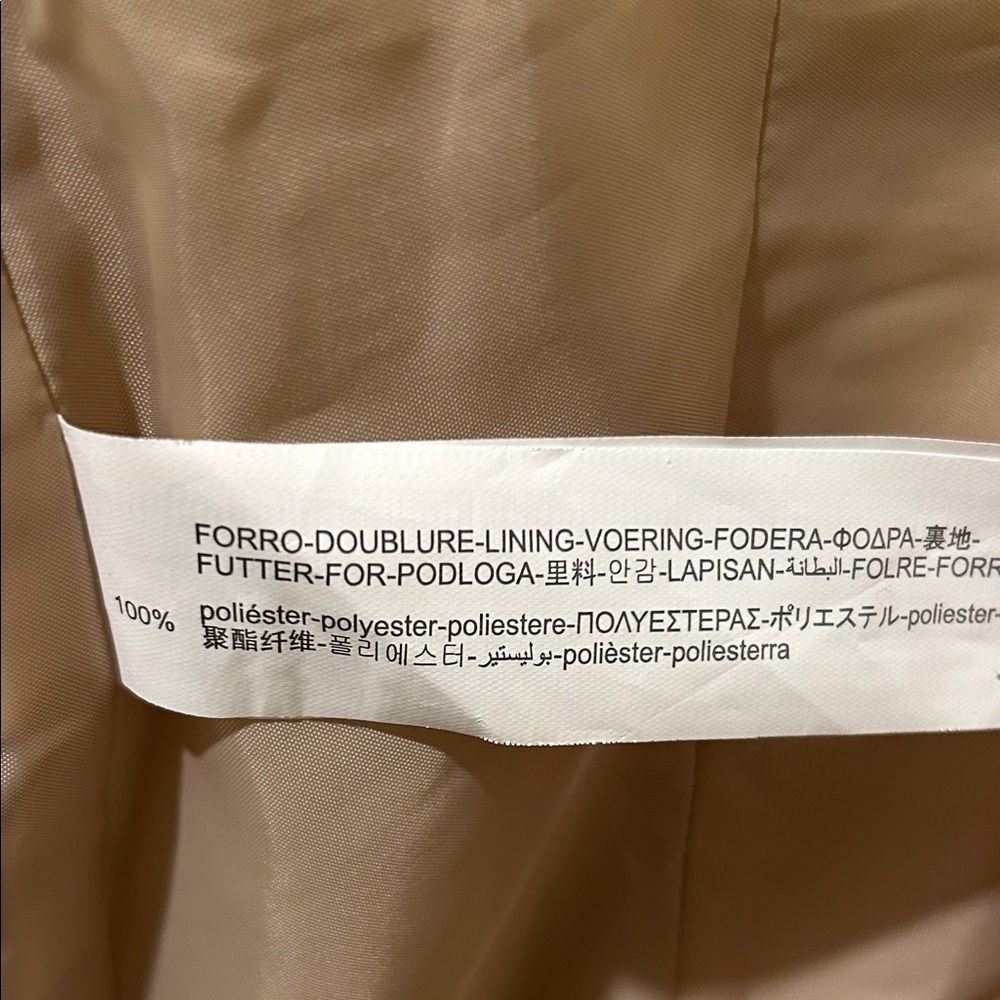 Stradivarius Men's Beige Blazer - Picture 3 of 6